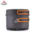 Widesea Camping 1.3L 2.3L Cookware Outdoor Cooking Set Heat Cooker