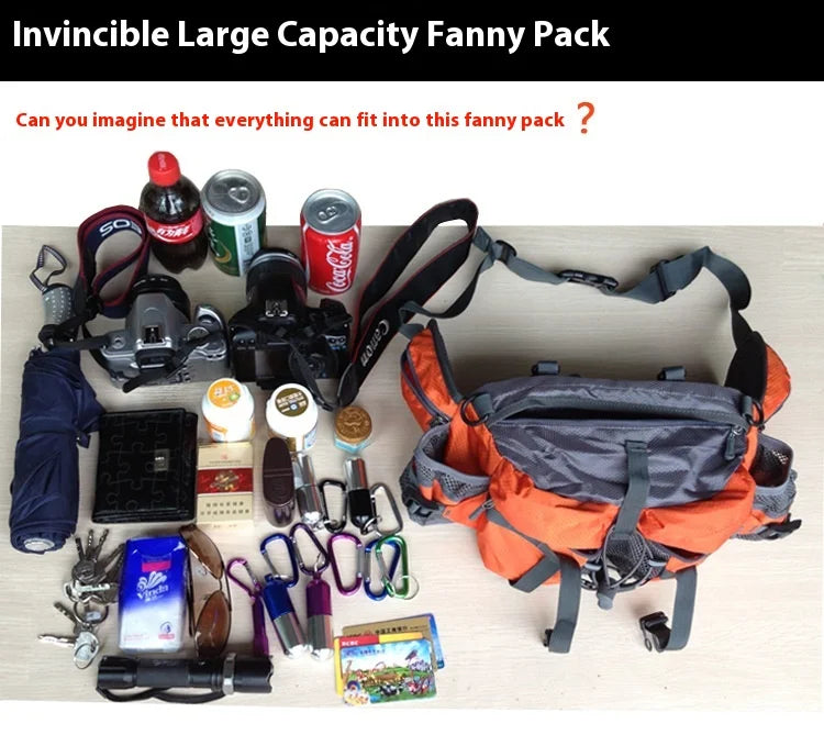 Hiking Waist Bag Outdoor Cycling Waterproof Backpack