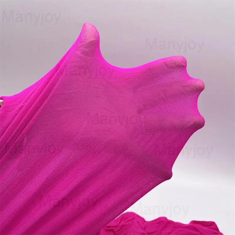 Elastic BDSM Double Sleeping Bag Pantyhose Seamless See Full Transparent Body