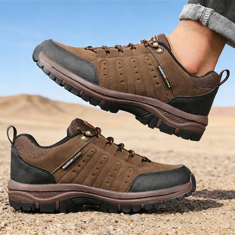 Hiking Shoes for Men Waterproof Outdoor Low-top Hiking Boots Non-slip Trekking Shoes