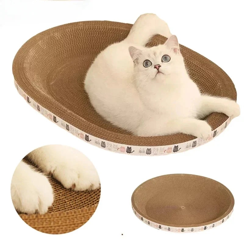 Corrugated Cat Scratching  Scratch-resistant Cat Bed Scratcher,  Sofa Protector
