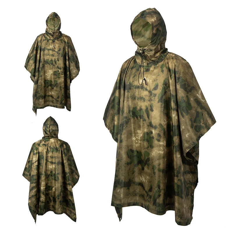 Tactical Suit Rain Military Raincoat Poncho