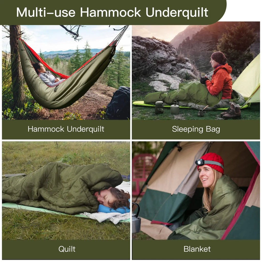 Night Cat Hammock Underquilts Sleeping Bag Single Insulated Under Blanket