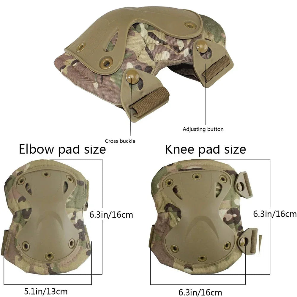 Outdoor Tactical Protective Knee Pads Elbow Pads