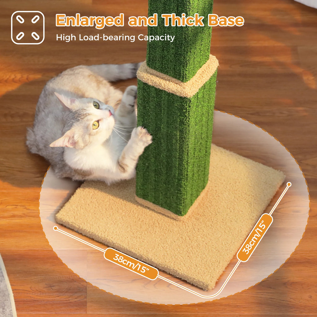 Ultimate Scratch Post with Woven Sisal Dangling Ball Cat Scratcher