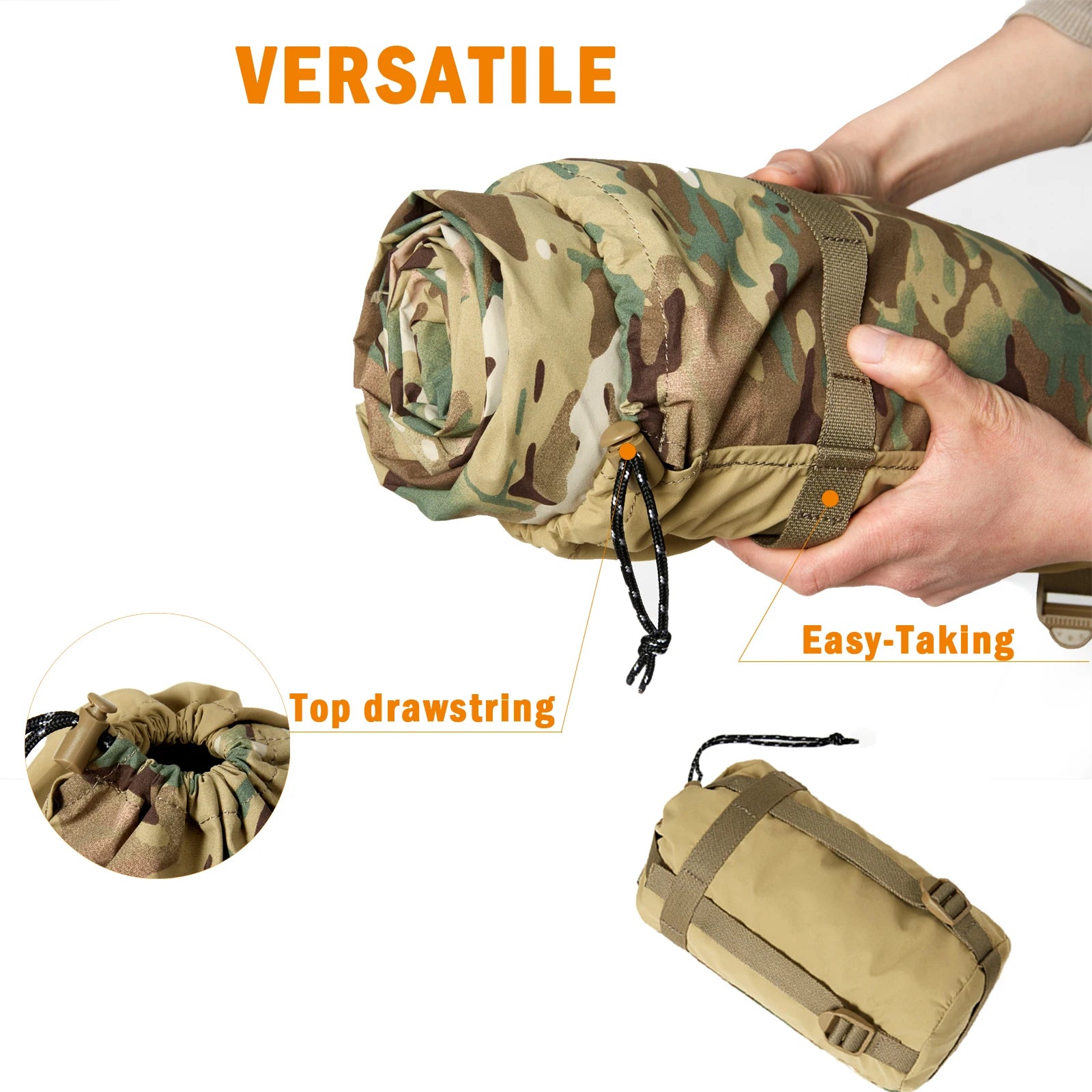 Bivy Cover Sack for Military Army Modular Sleeping System, Waterproof Outer Shell for Sleeping Bag