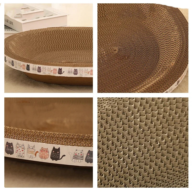 Corrugated Cat Scratching  Scratch-resistant Cat Bed Scratcher,  Sofa Protector