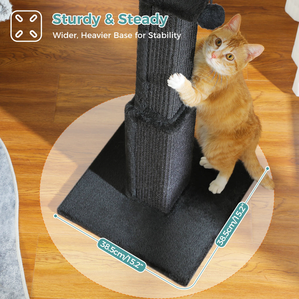 Ultimate Scratch Post with Woven Sisal Dangling Ball Cat Scratcher
