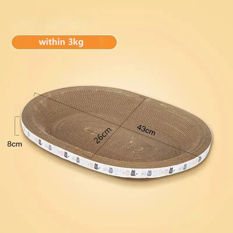 Corrugated Cat Scratching  Scratch-resistant Cat Bed Scratcher,  Sofa Protector