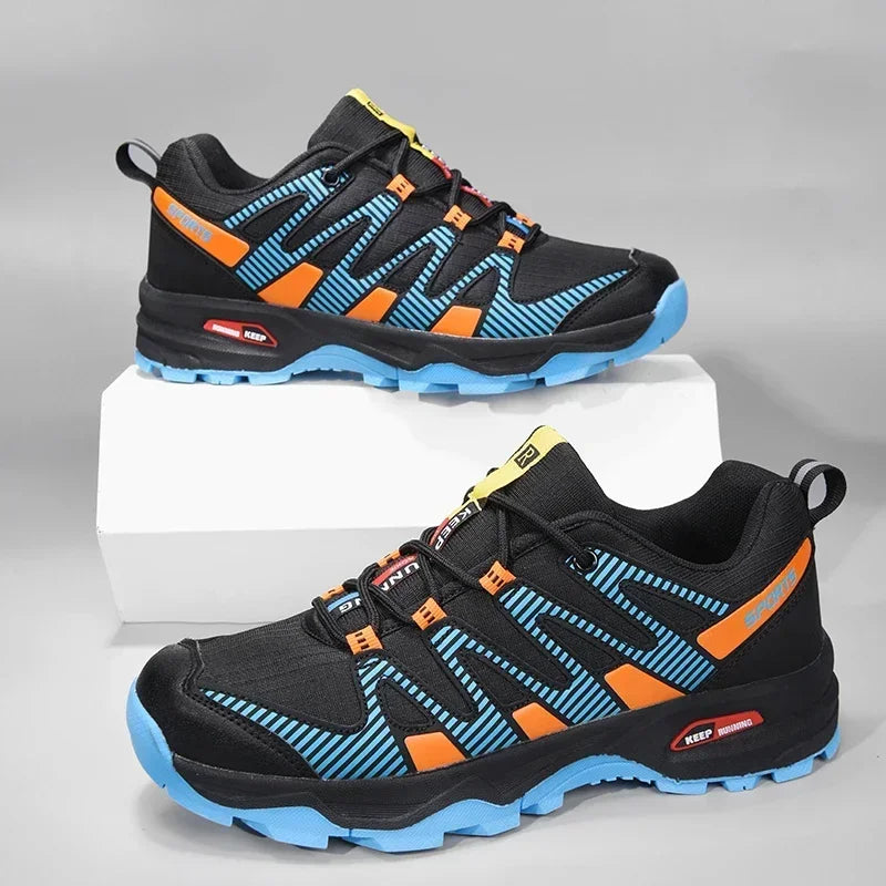 Hiking Shoes Men Women Waterproof Trekking Sneakers Lace-up