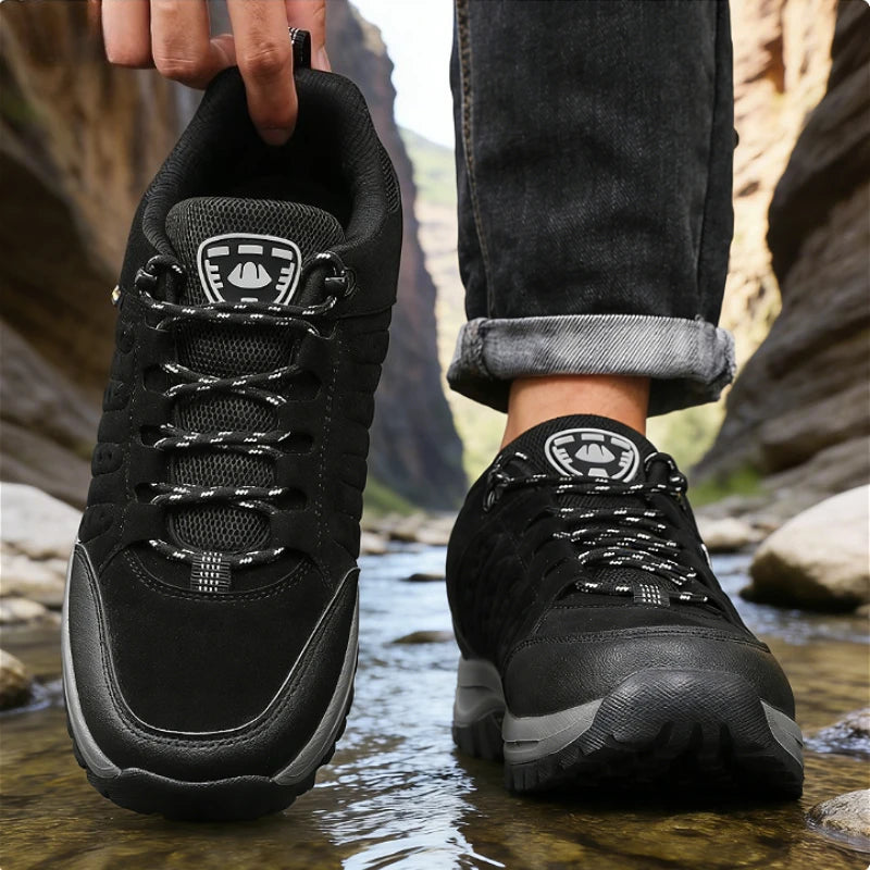 Hiking Shoes for Men Waterproof Outdoor Low-top Hiking Boots Non-slip Trekking Shoes