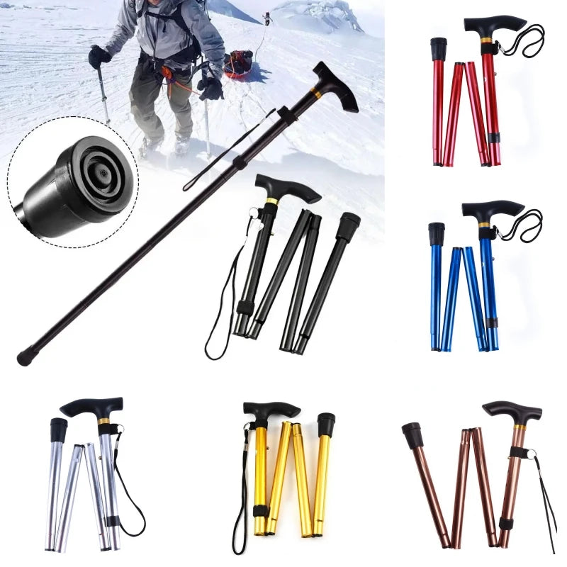 Hiking Camping Mountaineering Poles Walking Stick Telescopic