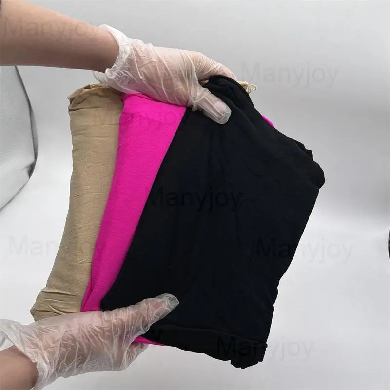 Elastic BDSM Double Sleeping Bag Pantyhose Seamless See Full Transparent Body