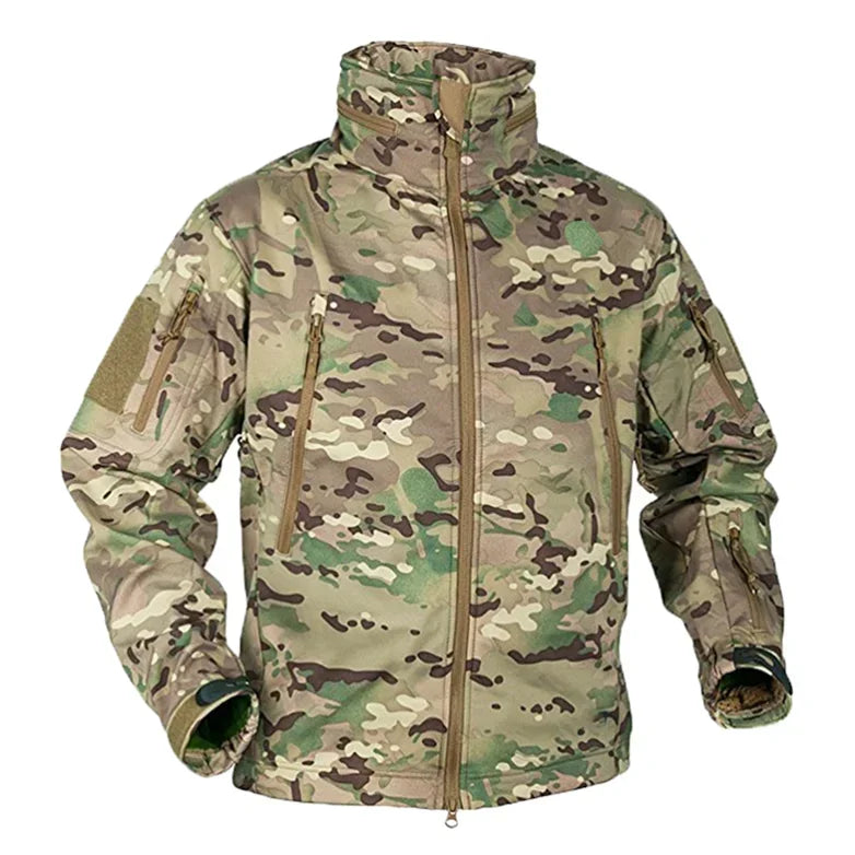 Hiking Tactical Outdoor Jacket Winter Heating Jackets Windproof Warm Hooded Coat
