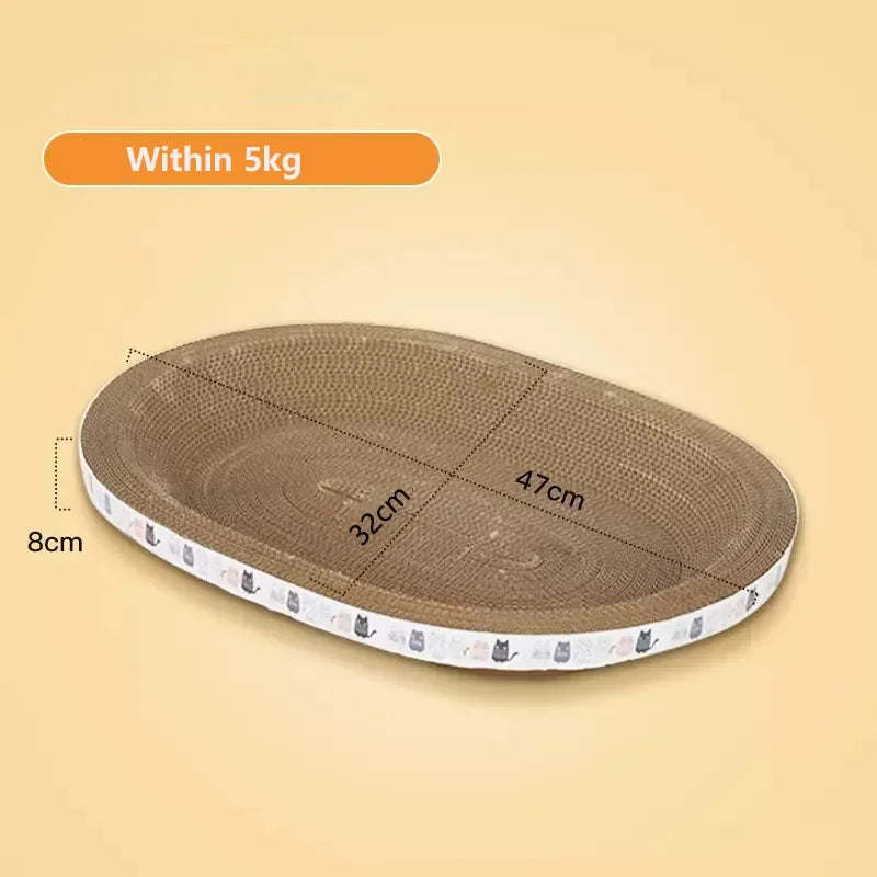Corrugated Cat Scratching  Scratch-resistant Cat Bed Scratcher,  Sofa Protector