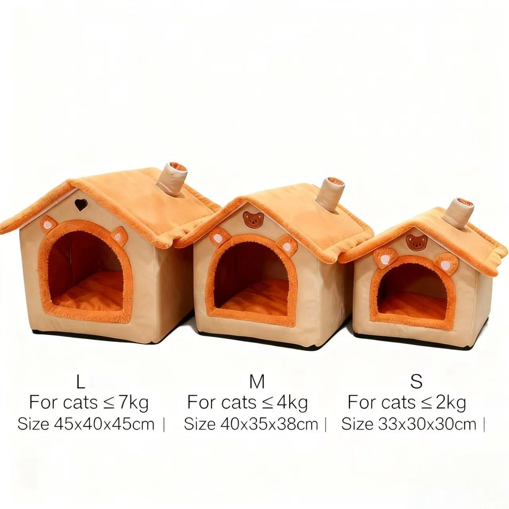 Dog House Bed - Washable Cat Dog House