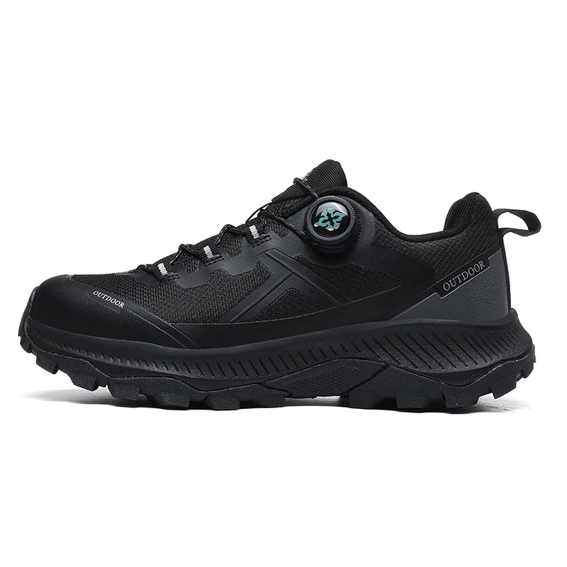 Hiking Shoes Male Waterproof Non-Slip Casual Sneakers Women Wear-Resistant Outdoor Walking Breathable Rubber Hiking Boots