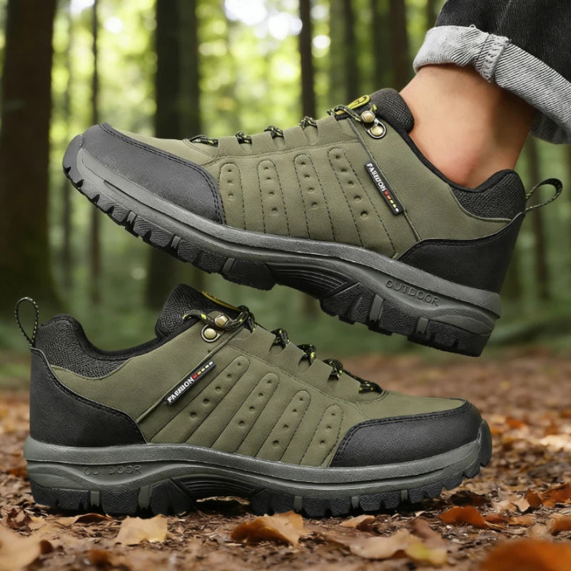Hiking Shoes for Men Waterproof Outdoor Low-top Hiking Boots Non-slip Trekking Shoes