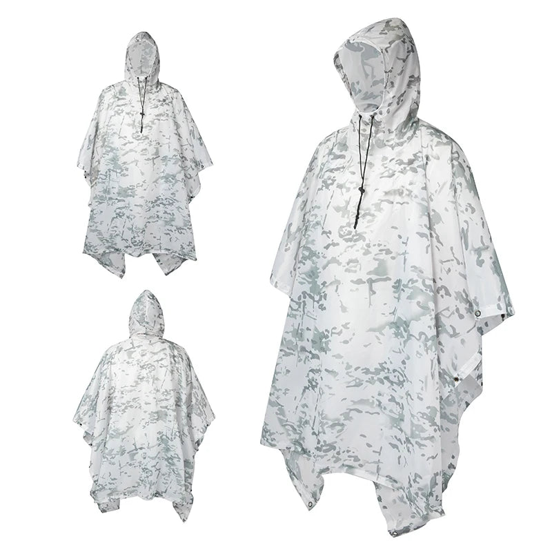 Tactical Suit Rain Military Raincoat Poncho