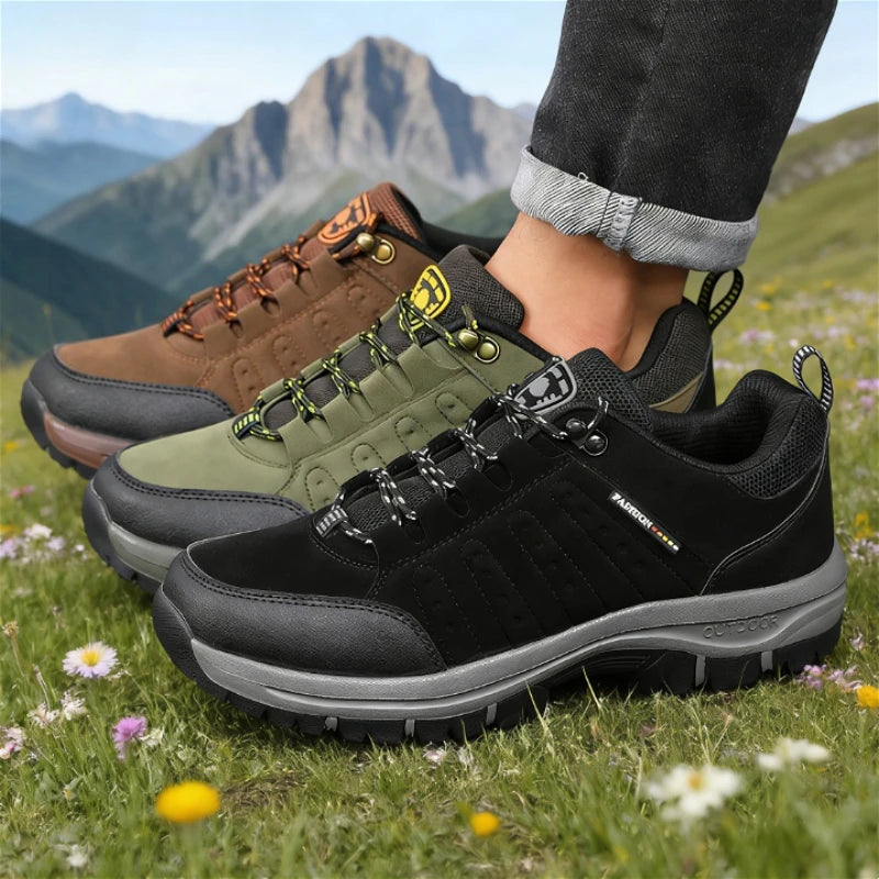 Hiking Shoes for Men Waterproof Outdoor Low-top Hiking Boots Non-slip Trekking Shoes