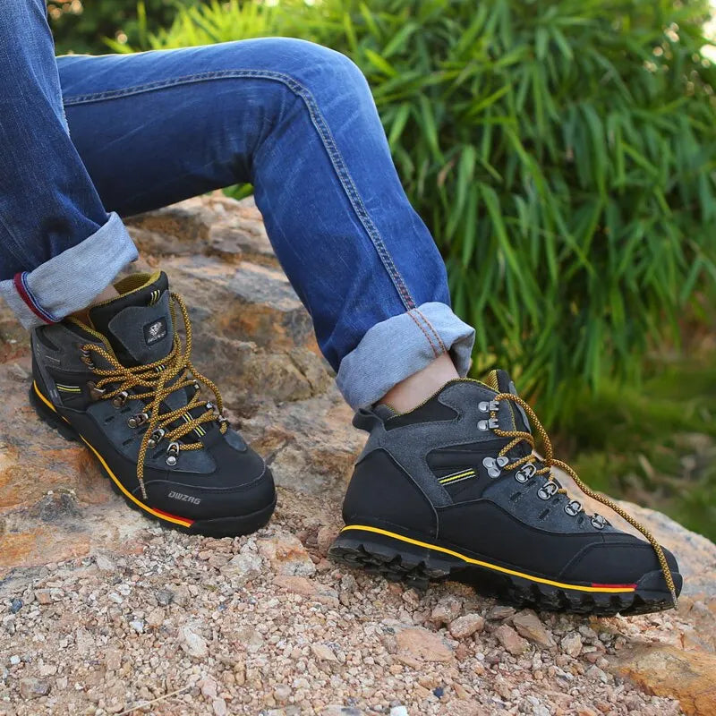 Hiking Shoes Men Outdoor Mountain Climbing  Fashion Casual Snow Boots