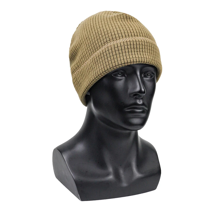 Winter Thicken Warm Face Mask Hat Set Outdoor Camoufalge Tactical Thermal Neck Warmer For Men Women