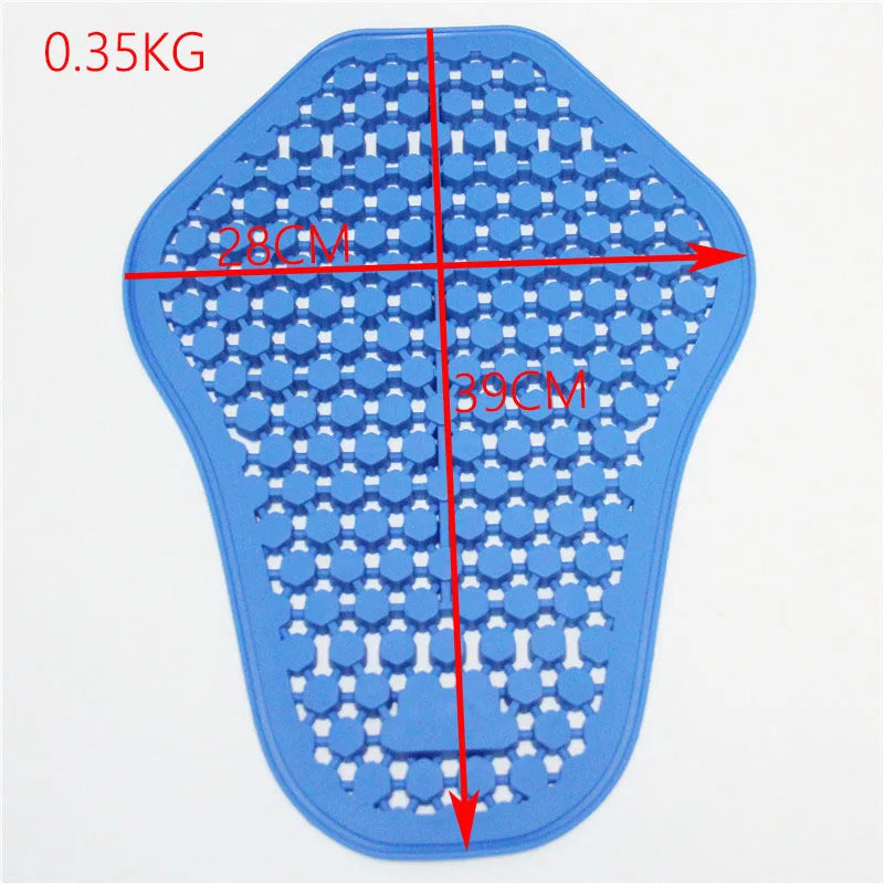 Riding protect Gear CE Insert Armor Knee Hip Protector Pads Motorcycle Pants Replacement Silica Gel (2 X Knee Pads+2 X Hip Pads)