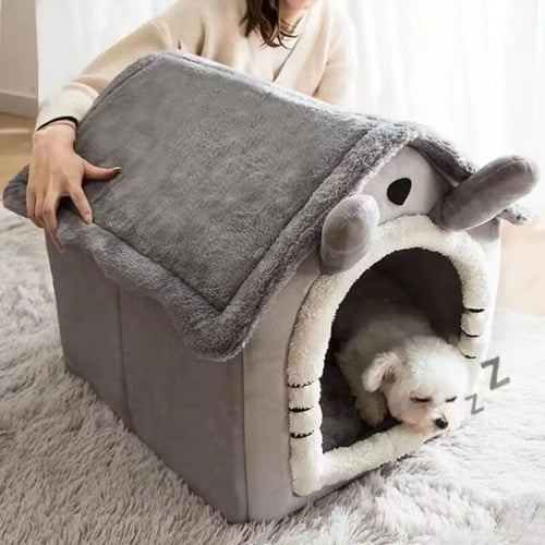 Dog House Bed - Washable Cat Dog House