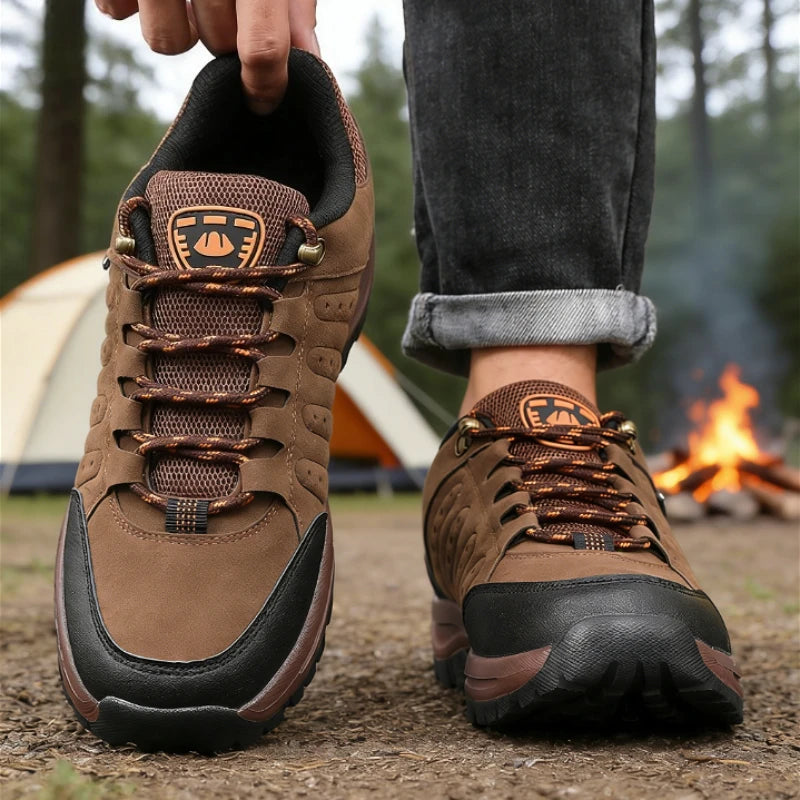 Hiking Shoes for Men Waterproof Outdoor Low-top Hiking Boots Non-slip Trekking Shoes