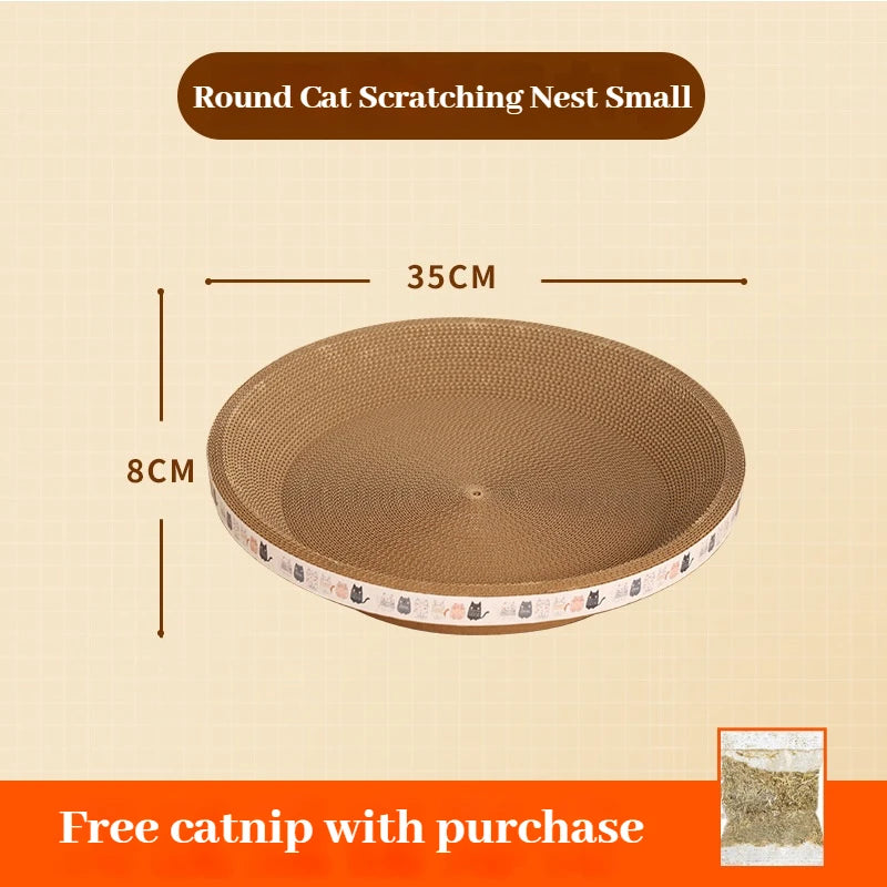 Corrugated Cat Scratching  Scratch-resistant Cat Bed Scratcher,  Sofa Protector
