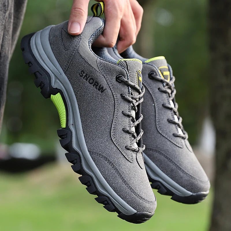 Hiking Shoes For Men Outdoor Mountain Boots Non-Slip Climbing Shoes