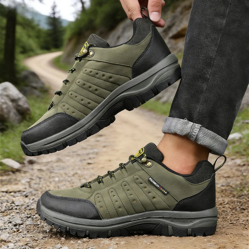 Hiking Shoes for Men Waterproof Outdoor Low-top Hiking Boots Non-slip Trekking Shoes