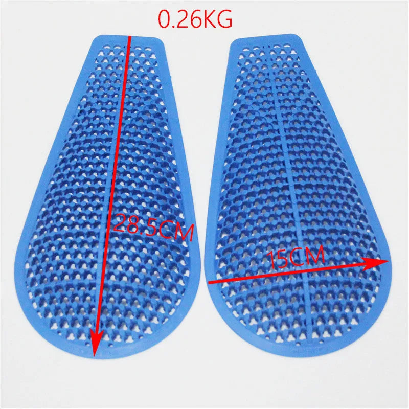 Riding protect Gear CE Insert Armor Knee Hip Protector Pads Motorcycle Pants Replacement Silica Gel (2 X Knee Pads+2 X Hip Pads)