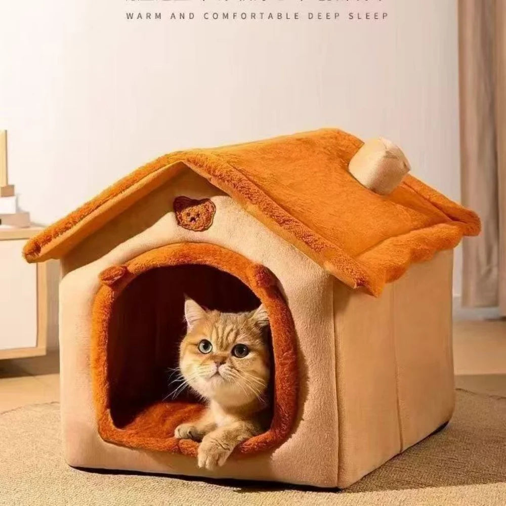 Dog House Bed - Washable Cat Dog House