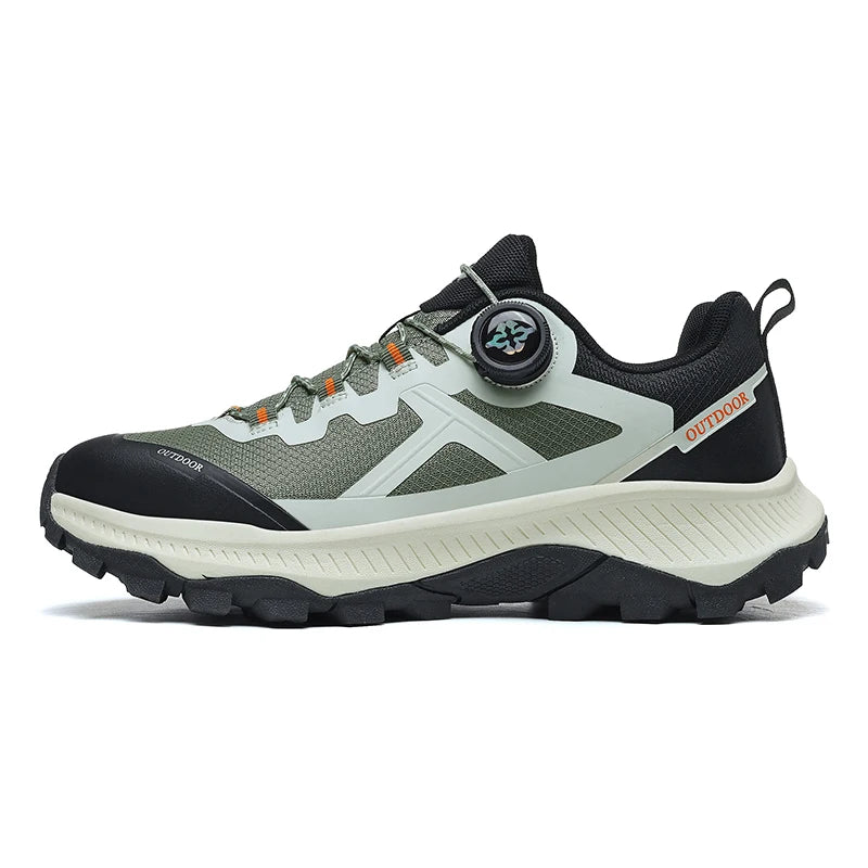 Hiking Shoes Male Waterproof Non-Slip Casual Sneakers Women Wear-Resistant Outdoor Walking Breathable Rubber Hiking Boots